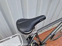 Elektrische herenfiets batavus, monaco e-go, grijs - afbeelding 3 van  9