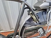 Elektrische herenfiets batavus, monaco e-go, grijs - afbeelding 7 van  9