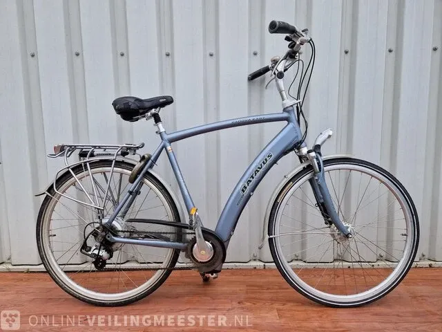 Elektrische herenfiets batavus, padova easy, lichtblauw - afbeelding 1 van  8