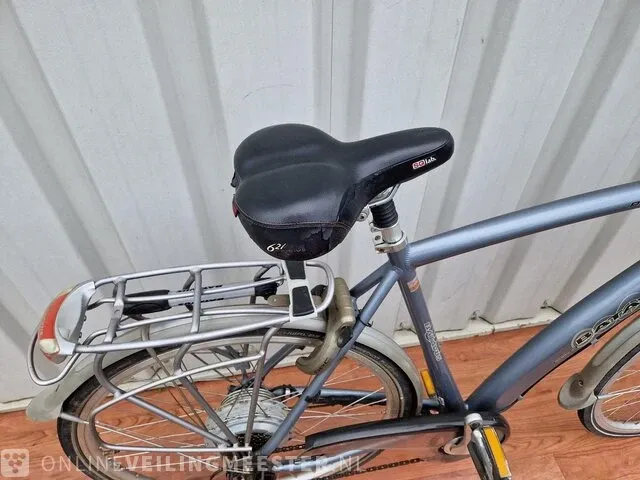 Elektrische herenfiets batavus, padova easy, lichtblauw - afbeelding 4 van  8
