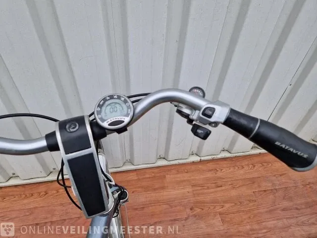 Elektrische herenfiets batavus, padova easy, lichtblauw - afbeelding 6 van  8