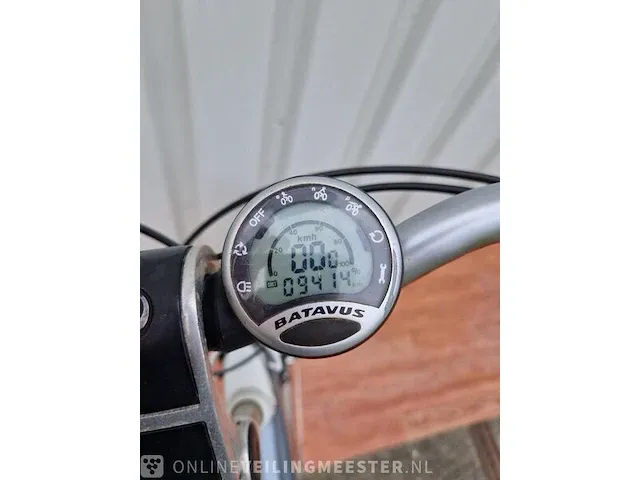 Elektrische herenfiets batavus, padova easy, lichtblauw - afbeelding 8 van  8