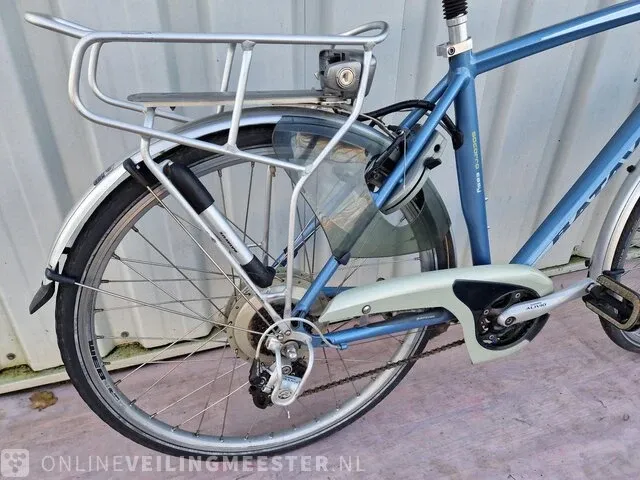 Elektrische herenfiets batavus, socorro easy, blauw - afbeelding 5 van  6