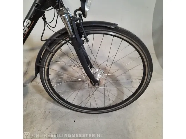 Elektrische herenfiets cross, espresso - afbeelding 2 van  20
