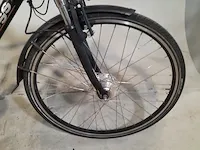 Elektrische herenfiets cross, espresso - afbeelding 2 van  20