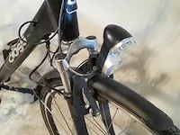 Elektrische herenfiets cross, espresso - afbeelding 3 van  20