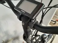 Elektrische herenfiets cross, espresso - afbeelding 7 van  20