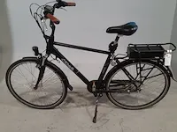 Elektrische herenfiets cross, espresso - afbeelding 9 van  20