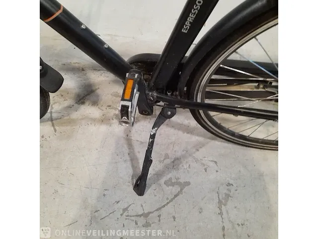 Elektrische herenfiets cross, espresso - afbeelding 11 van  20