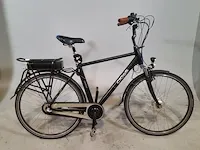 Elektrische herenfiets cross, espresso - afbeelding 1 van  20