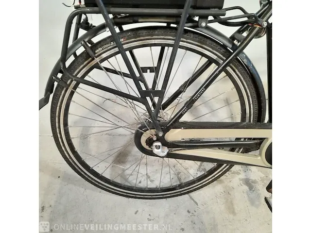 Elektrische herenfiets cross, espresso - afbeelding 15 van  20