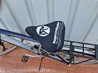 Elektrische herenfiets koga, e-tour, blauw-zilver - afbeelding 2 van  11
