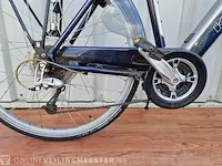 Elektrische herenfiets koga, e-tour, blauw-zilver - afbeelding 5 van  11