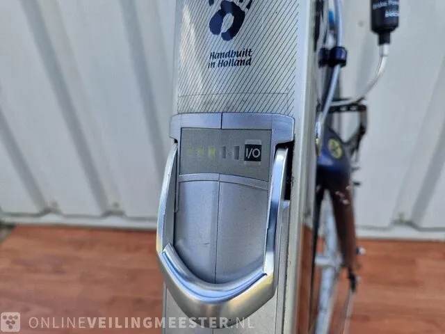 Elektrische herenfiets koga, e-tour, blauw-zilver - afbeelding 9 van  11