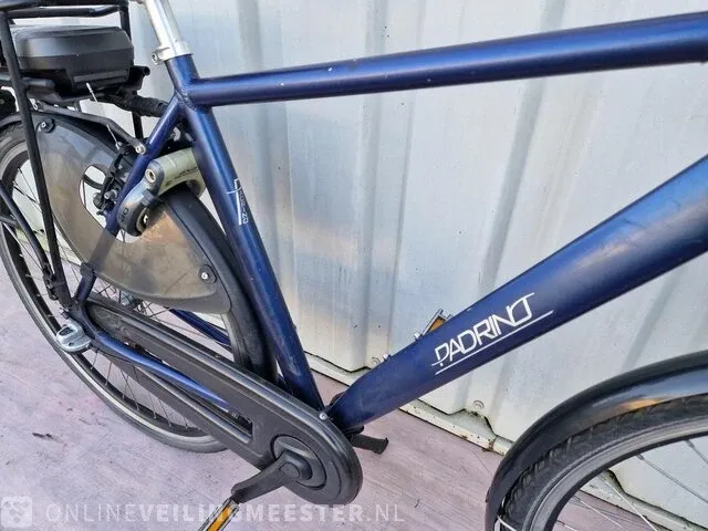 Elektrische herenfiets padrino, mtb, blauw - afbeelding 3 van  6