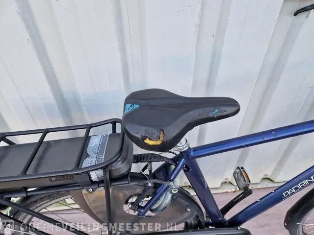 Elektrische herenfiets padrino, mtb, blauw - afbeelding 4 van  6