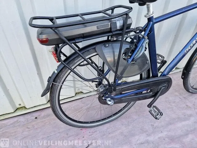 Elektrische herenfiets padrino, mtb, blauw - afbeelding 5 van  6