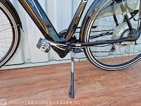 Elektrische herenfiets sparta, black line, zwart - afbeelding 2 van  12