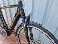 Elektrische herenfiets sparta, black line, zwart - afbeelding 5 van  12