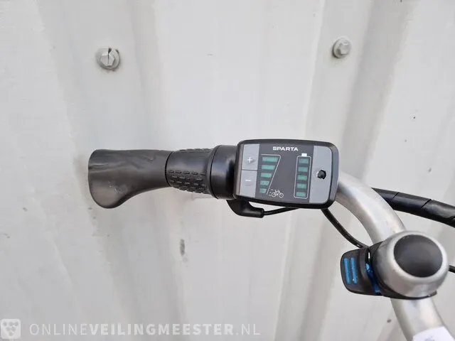 Elektrische herenfiets sparta, e-motion c3, goud-zwart - afbeelding 6 van  8