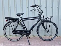 Elektrische herenfiets sparta, pick-up, matzwart - afbeelding 1 van  6