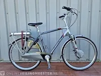 Elektrische herenfiets trek, navigator 300+, zilver