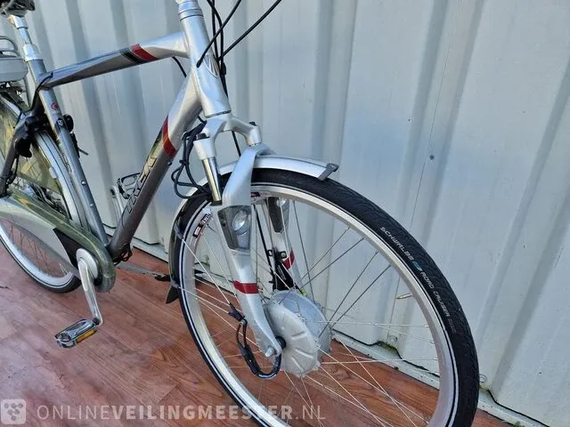 Elektrische herenfiets trek, navigator 300+, zilver - afbeelding 2 van  8