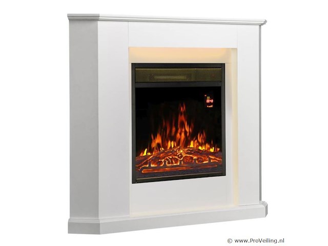 Elektrische hoekkachel - 2000 watt - wit - afbeelding 3 van  9