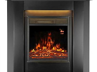 Elektrische hoekkachel - 2000 watt - zwart - afbeelding 1 van  8