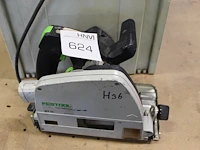 Elektrische invalzaag festool atf 55 in kunststof koffer. - afbeelding 2 van  3