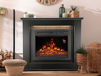 Elektrische kachel - rechthoekig - 2000 watt - zwart - afbeelding 2 van  8