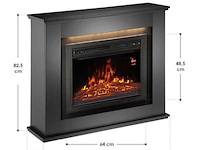 Elektrische kachel - rechthoekig - 2000 watt - zwart - afbeelding 8 van  8