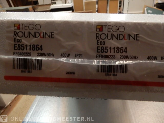 Elektrische kachel drl, tego roundline, wit - afbeelding 5 van  5