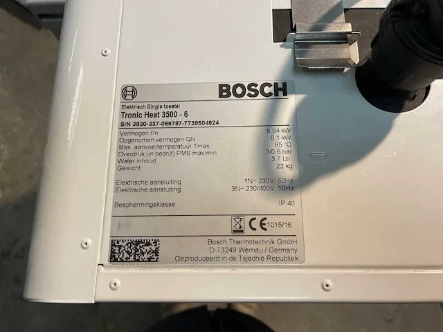 Elektrische kachel met boiler - afbeelding 5 van  7