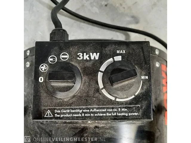Elektrische kachel rowi, hih3000, bouwjaar 2017 - afbeelding 2 van  5