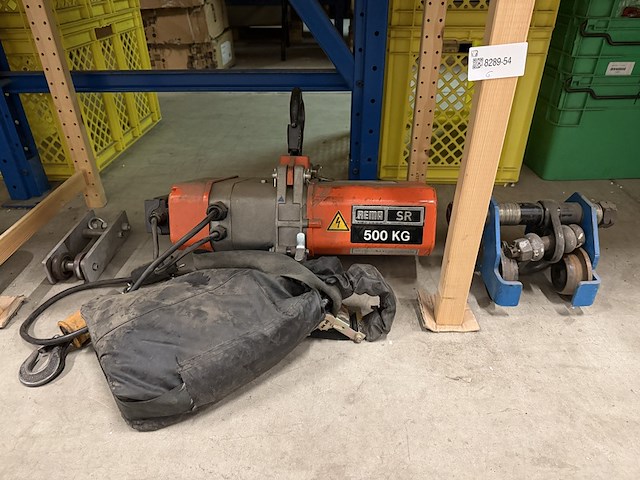 Elektrische kettingtakel rema sr 500kg - afbeelding 1 van  5