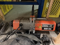 Elektrische kettingtakel rema sr 500kg - afbeelding 3 van  5