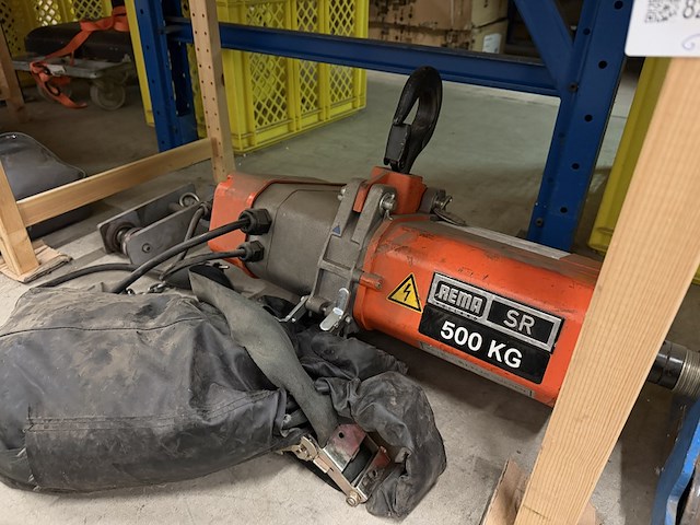 Elektrische kettingtakel rema sr 500kg - afbeelding 4 van  5