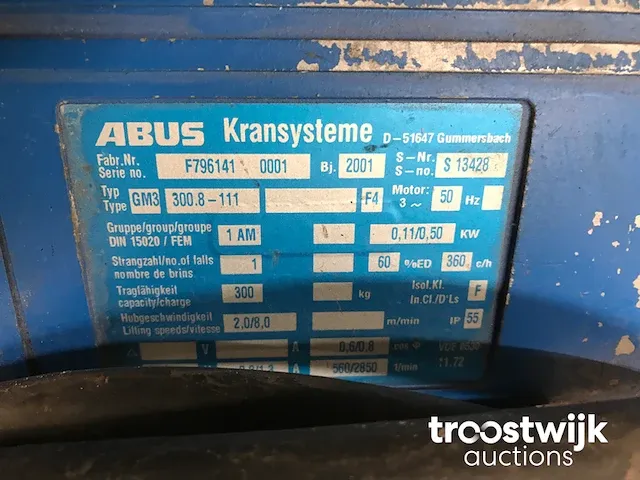 Elektrische kettingtakel - afbeelding 5 van  5