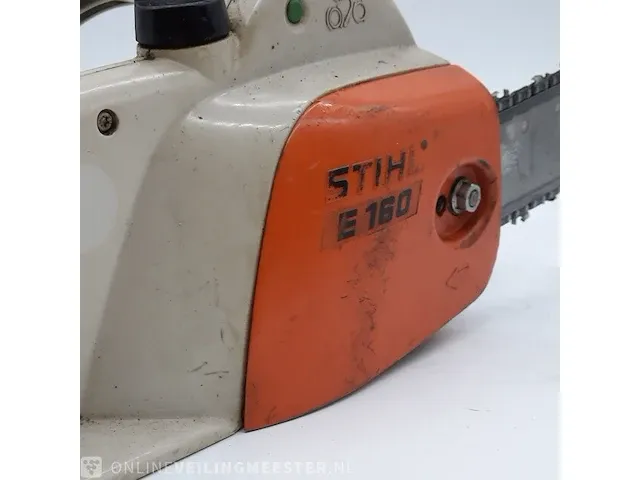 Elektrische kettingzaag stihl, e160, bouwjaar 1998 - afbeelding 4 van  8