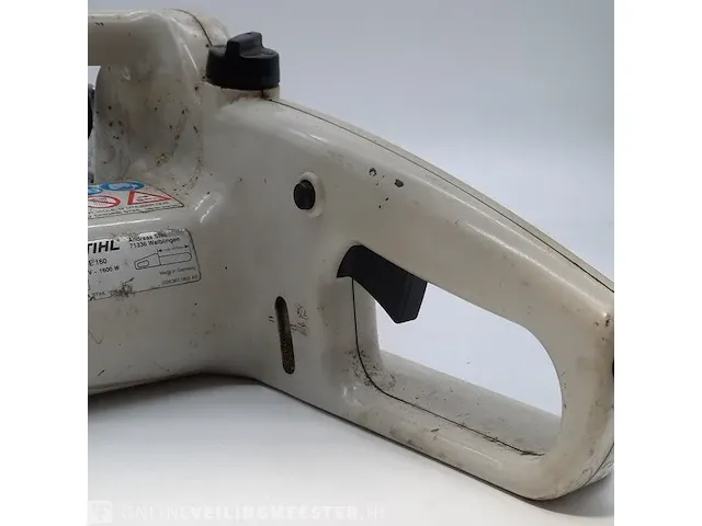 Elektrische kettingzaag stihl, e160, bouwjaar 1998 - afbeelding 8 van  8
