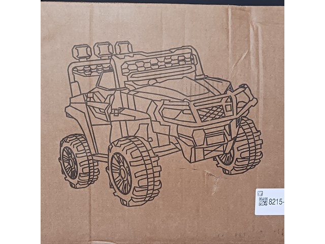 Elektrische kinderauto, roze, 2025 - afbeelding 1 van  3