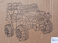 Elektrische kinderauto, roze, 2025 - afbeelding 1 van  3