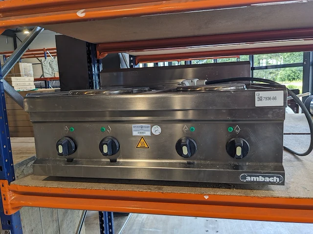Elektrische kookplaat met perplex stekker, lambach, cct6040 - afbeelding 1 van  9