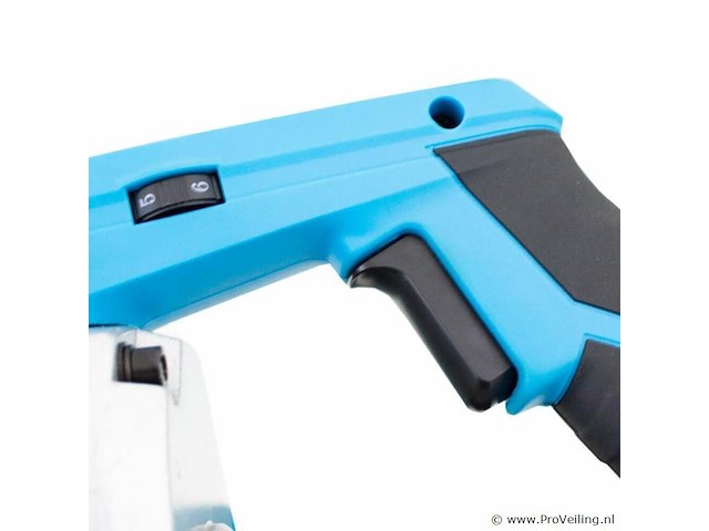 Elektrische lintzaag voor metaal 1100 watt incl. led-werktafel en 2 banden - afbeelding 8 van  9