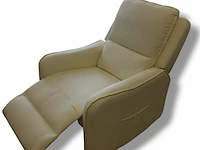 Elektrische lounge fateuil, beige, 2025 - afbeelding 1 van  3