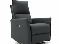 Elektrische lounge fateuil, dark grey, 2025 - afbeelding 1 van  3