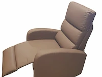 Elektrische lounge fateuil, red brown, 2025 - afbeelding 1 van  2