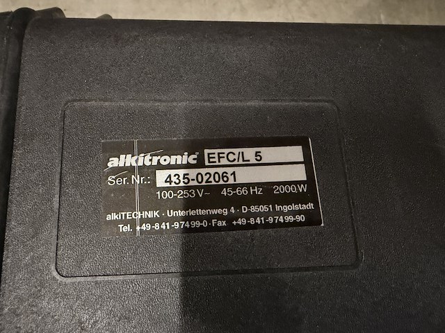 Elektrische momentsleutel 2000w, alkitronic, efc/l 5 - afbeelding 5 van  5