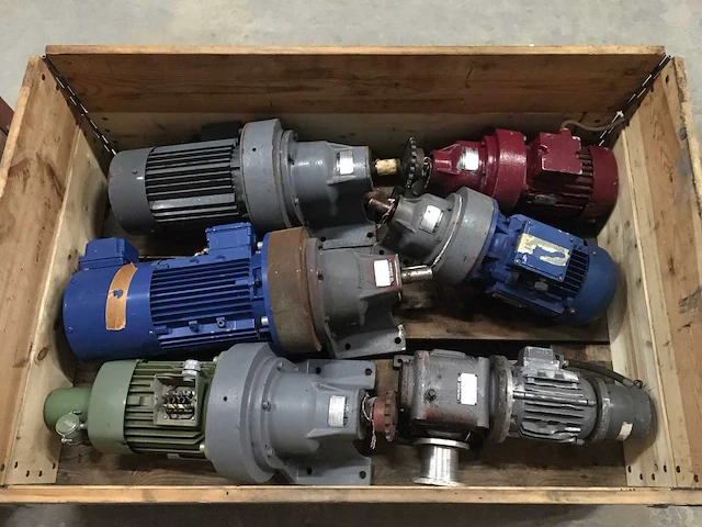 Elektrische motorreductoren (6x) - afbeelding 2 van  4